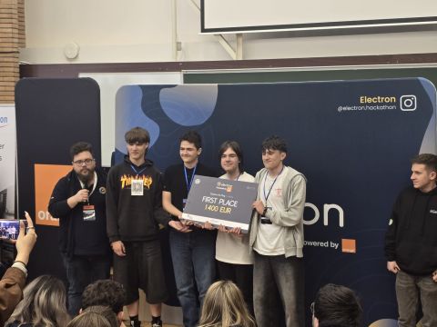 Dacia Team Takes 1st Place at Electron Juniors CTF